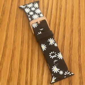 Dabney Lee Black and White Daisy πΌ smartphone Watch Band